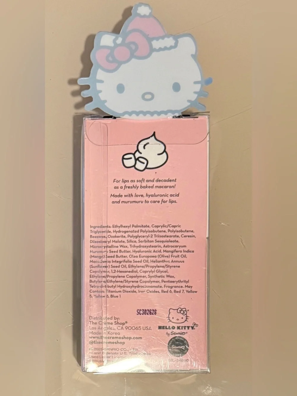 The Crème Shop Limited Edition Macaron Lip Balm